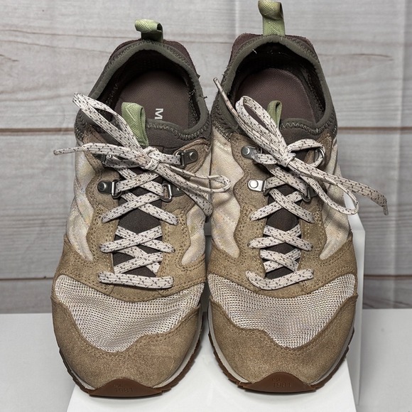 Merrell Shoes - Merrell Alpine Hiker Womens Tan Brown Olive Purple Sneakers J006090 Size 8.5